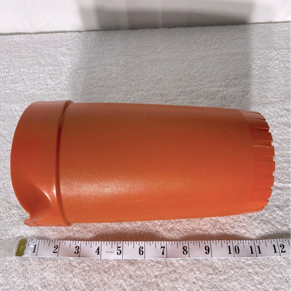 Vintage Tupperware Orange Go Between Pitcher with Lid - Picture 7 of 13
